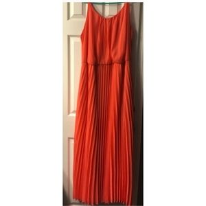 chinese dress ladies Coral Garden Asymmetrical Pleated Maxi Dress  Lithologie Co